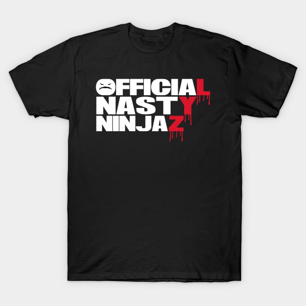 Official Nasty Ninjaz T-Shirt by BludBros